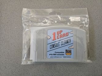 1UP Card Video Game Console Cleaner