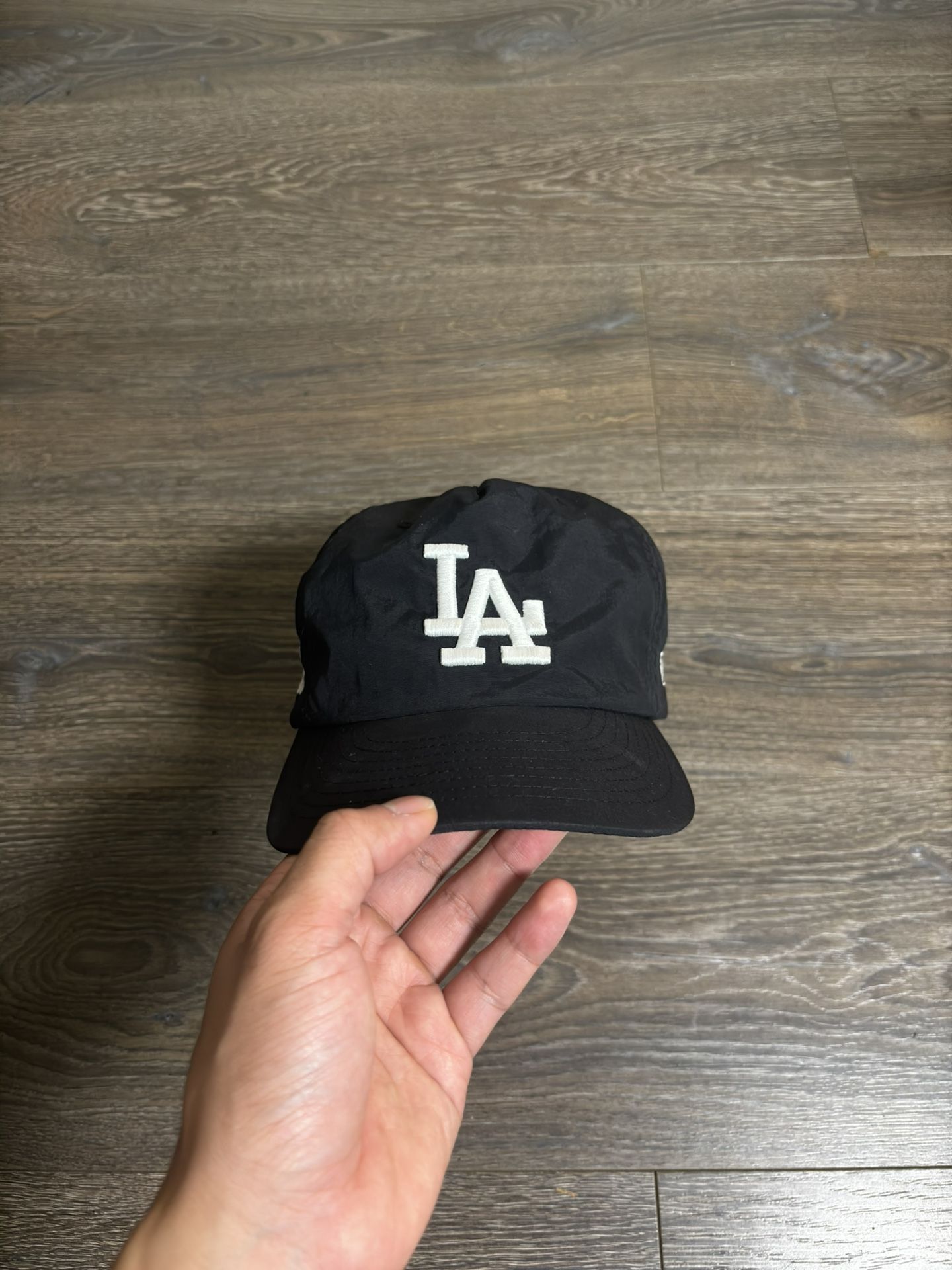 Nylon Dodgers Hat (Black)