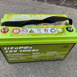 Lithium Battery For RV or Boat 