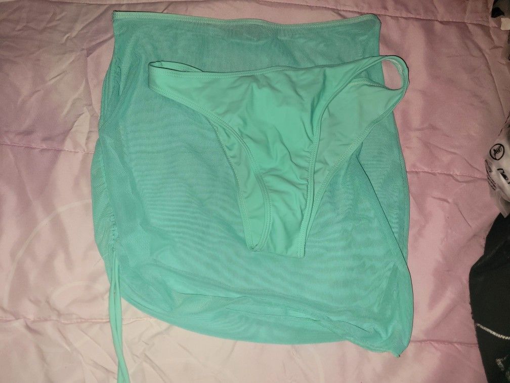 Bikini Bottom And Skirt