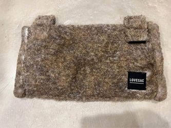 Fur LoveSac Soda Sac Drink Cup & Accessory Holder for Furry Bean Bag Chair - Like New SodaSac