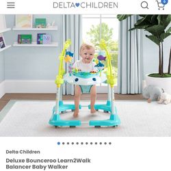 DELTA CHILDREN BOUNCEROO DELUXE Learn2 Walk Balancer Baby Walker