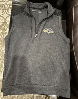 Antigua Baltimore Ravens Men Vest Sz M