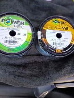 Power Pro 20 Lb Braided Fishing Line – 2 Spools