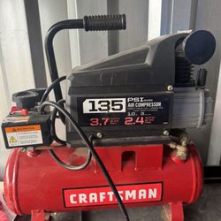 $99 Craftsman 135psi Air Compressor 3 Gallon Like New 