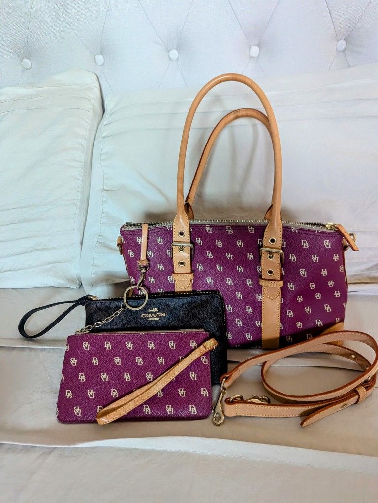 Vintage Dooney & Bouke And Coach Wristlet
