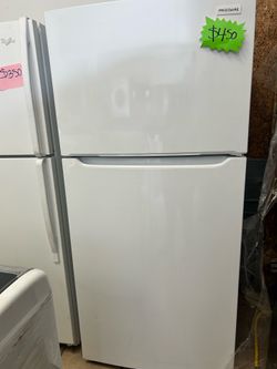 Frigidaire white refrigerator (delivery+install available) Height 66 x Width 30