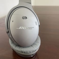 Bose QuietComfort 35 Wireless Headphones II - Stereo - Silver - Wired/Wireless - Bluetooth noise cancellation 