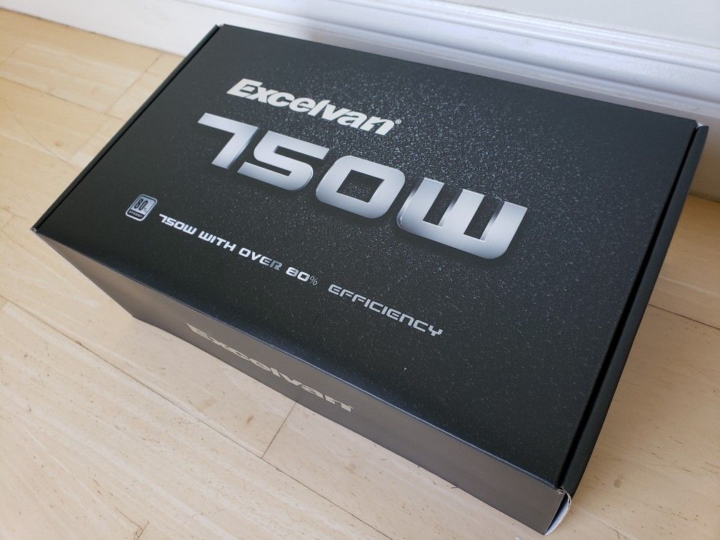 Excelvan 750W Power Supply 6*6+2pin PCIE connector brand new!
