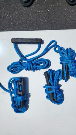 15' Dock Lines With Snubers