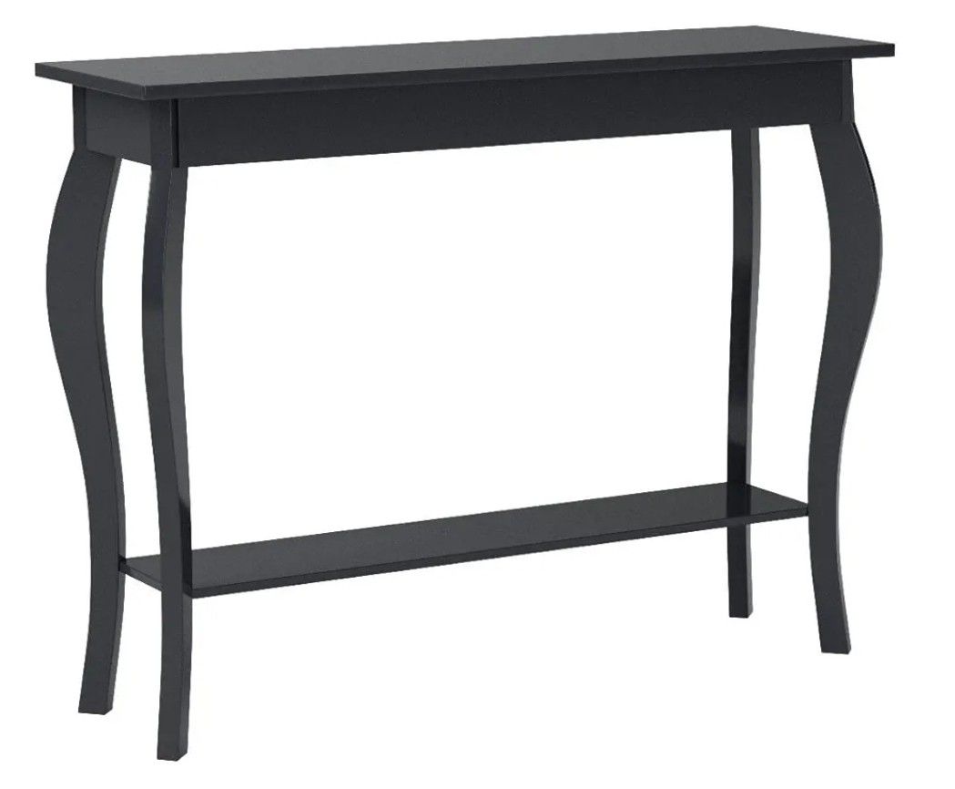 ChooChoo Narrow Console Table Sofa Table Entryway Table Espresso