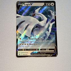 Pokémon TCG Lugia V Full Art Holo Promo SWSH301 Sword & Shield English