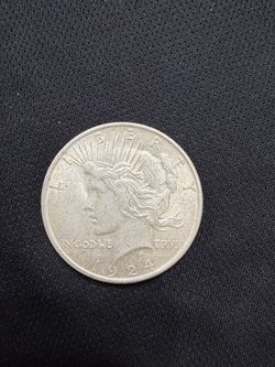 1924 Peace Dollar