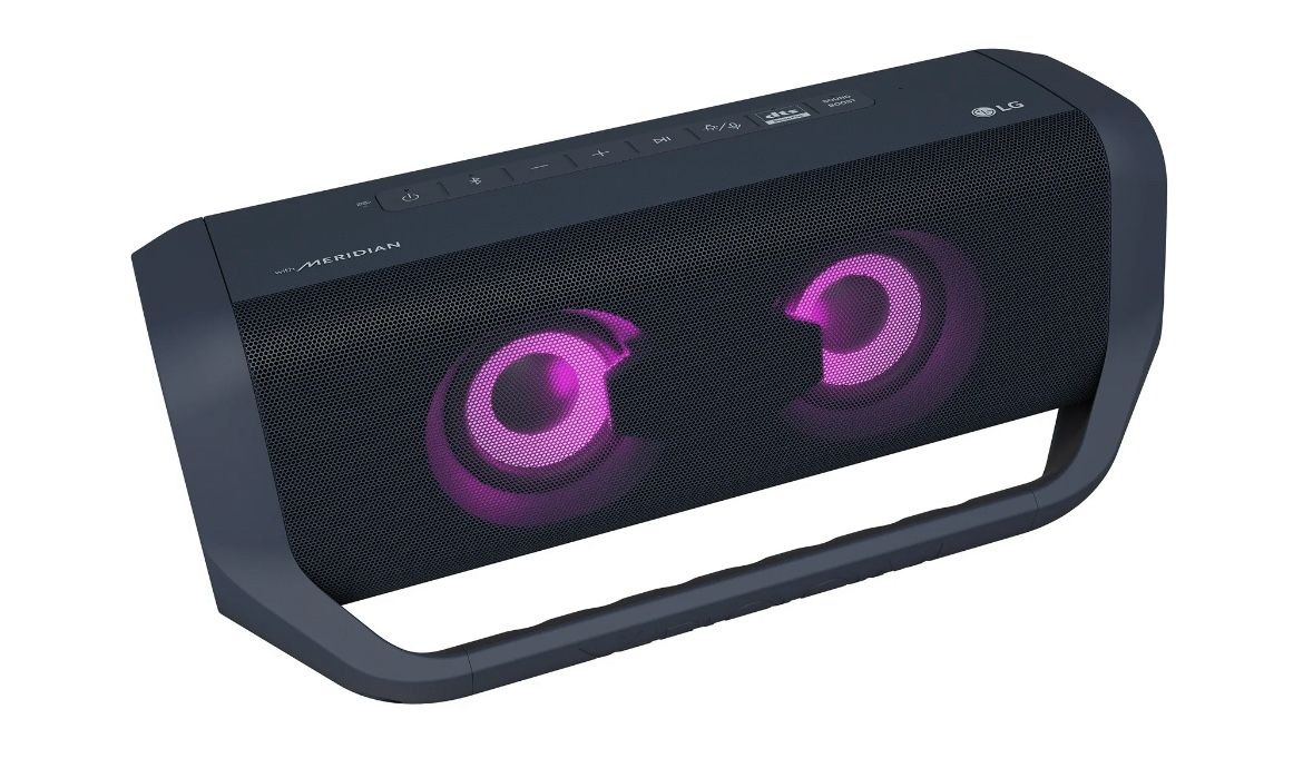 LG XBOOM Go P7 Portable Wireless Bluetooth Outdoor/Party Speaker - Black, Large