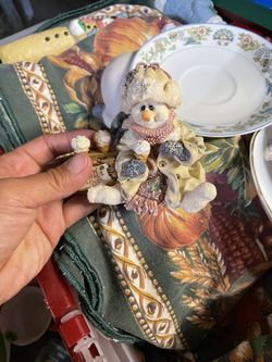 Vintage Christmas Village  Set