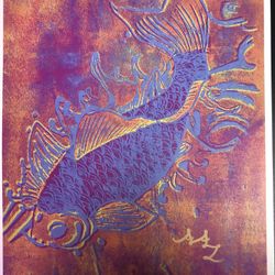 Koi Fish Art Print