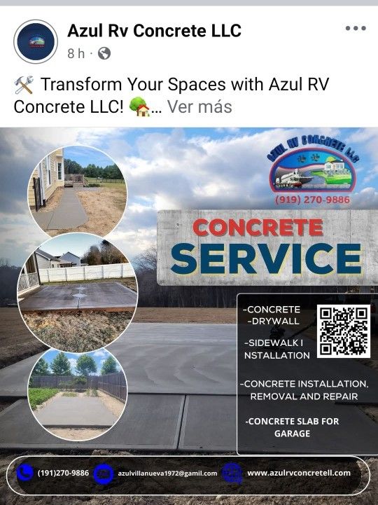 Azul Rv Concrete LLC 🐾
