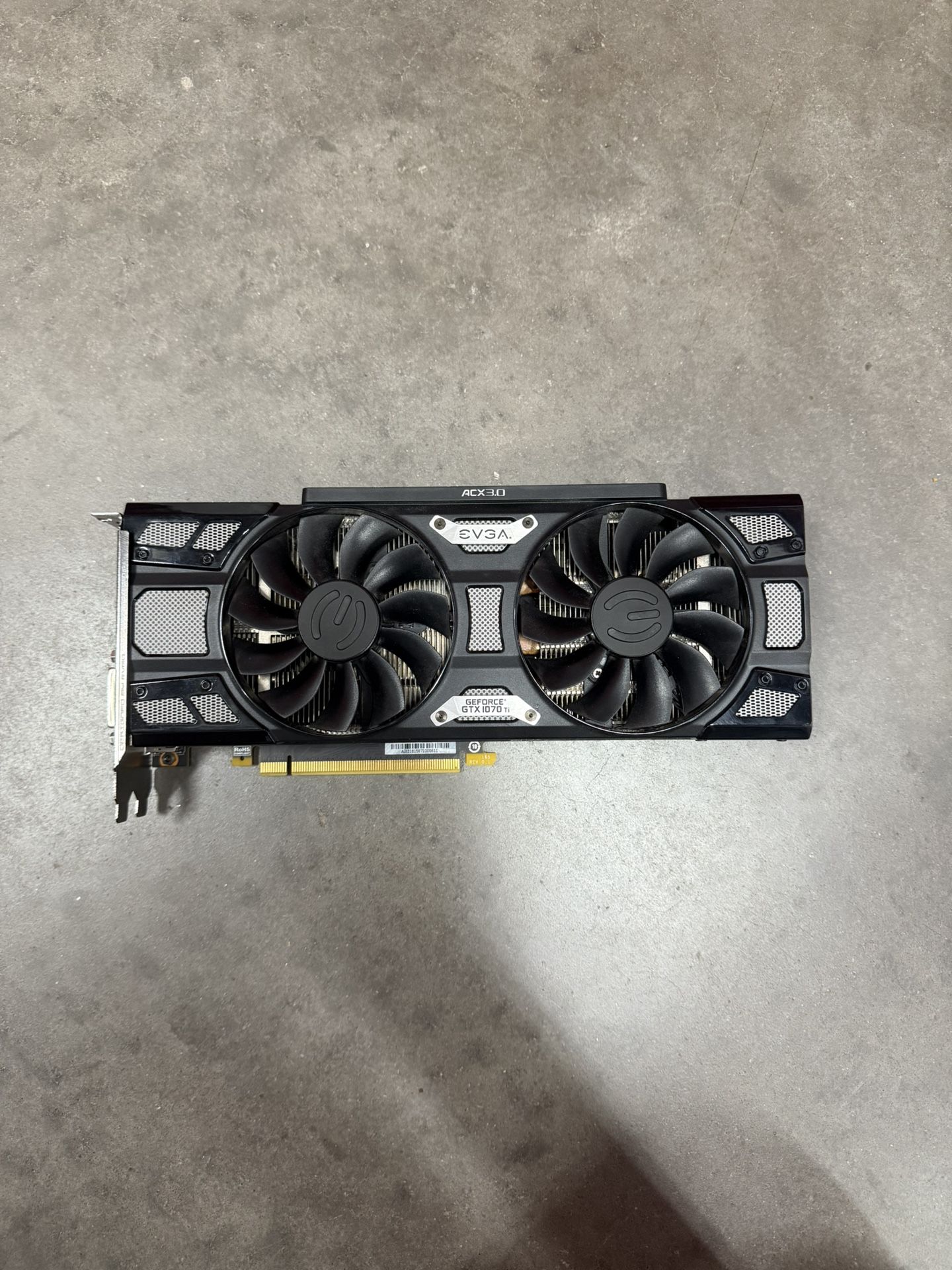 EVGA GeForce GTX 1070 TI Gaming Graphics Card