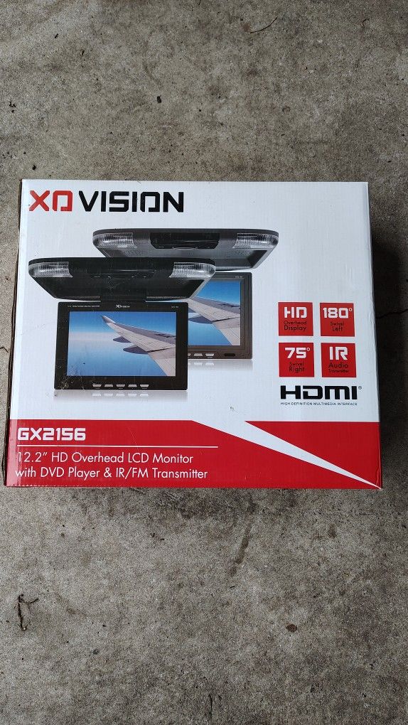 Flip Down Car Tv