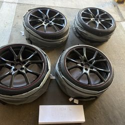 Set Of 4 Rims Oem Civic Type R FK8