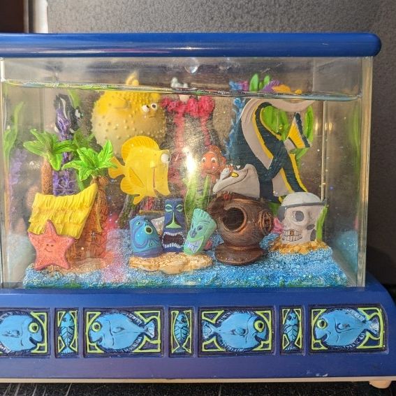 finding nemo fish tank accessories Penn-Plax Dory with Coral Mini so you do not need to worry about it floating around Aquarium Decorations Finding Nemo Fish