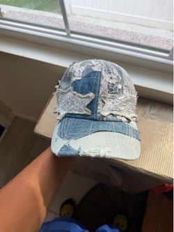 Who Decides War Blue Thorn Grid Hat