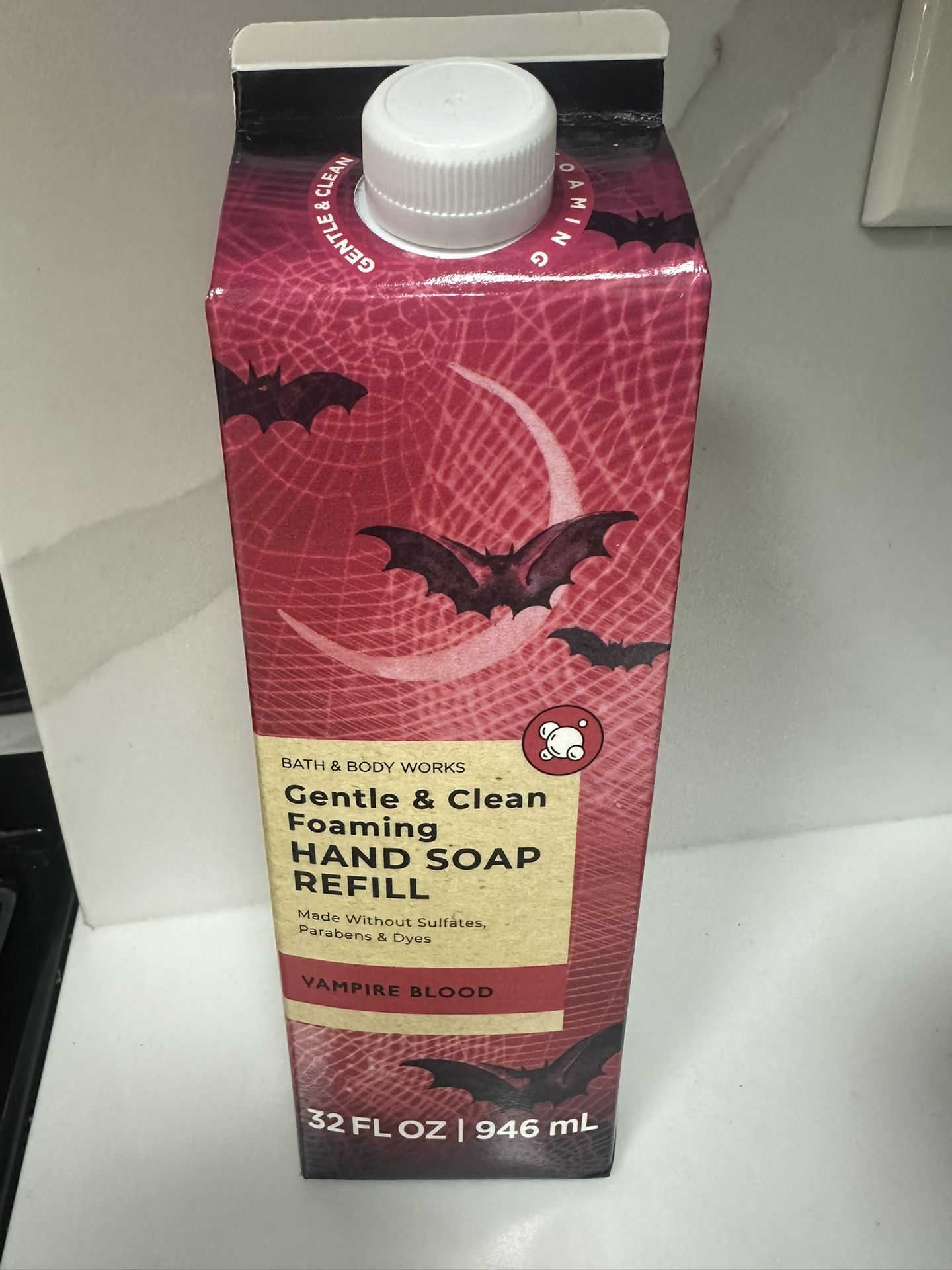 Bath and Body Works Halloween Vampire Blood Soap Refill Carton