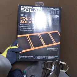 Thunderbolt Solar 18W Foldable Solar Panel