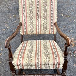 Antique 19th Century reupholstered Rocking Chair