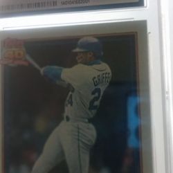 1991 KEN GRIFFEY JR CGC GRADED SPECIAL RARE CARD