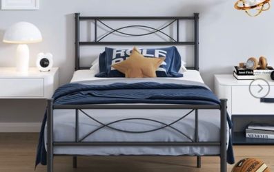 Metal Twin Bed Frame