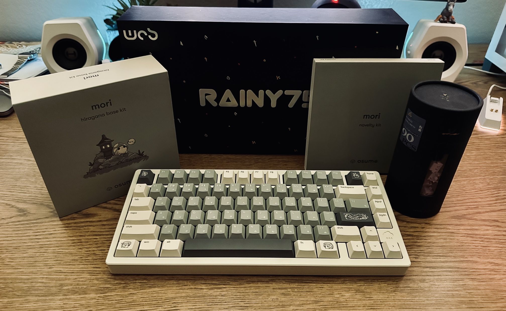 Custom Rainy 75 Mechanical Keyboard