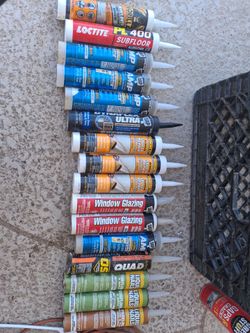Various adhesives & sealants