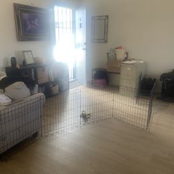 16ft Heavy Duty Metal Pet Playpen / Exercise Pen (8 Panels)