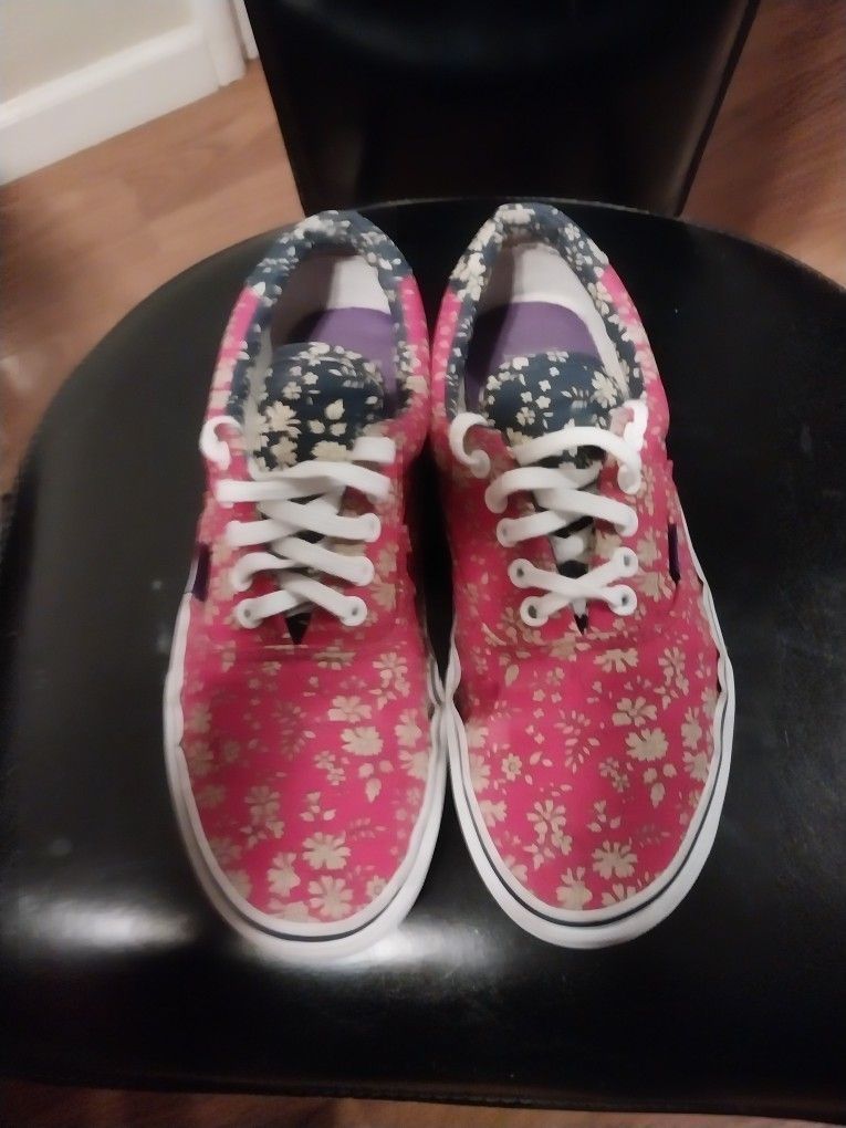 Vans Era 59 "Mixed Floral" - Pink/Navy - Men’s 9 / Women’s 10.5