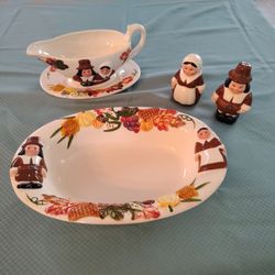 Thanksgiving dinner ceramics