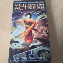 Millennium Actress Anime Movie Vhs Tape Rare 