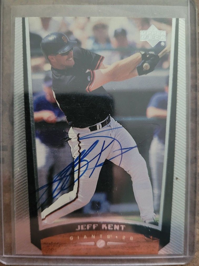 99 Upper Deck Jeff Kent AUTO!