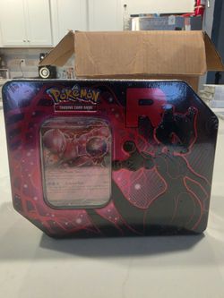 Pokémon Team Rocket's Mewtwo ex Tin