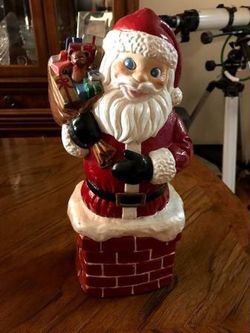 Vintage Ceramic Santa