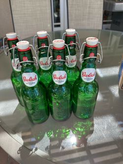 Grolsch Flip Top Beer Bottles