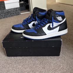 Jordan 1 Royal Toe 9.5 M