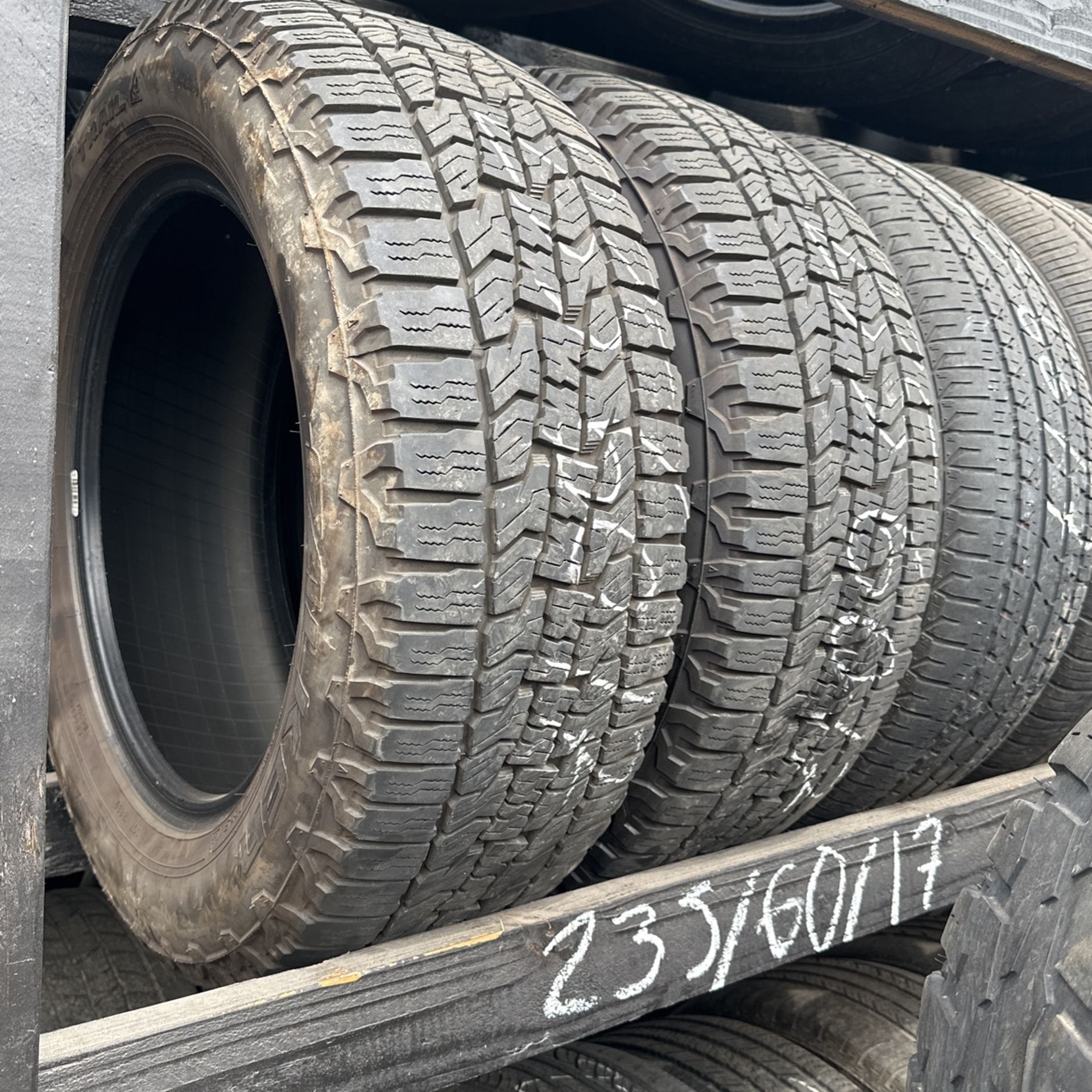 235/60/17 USED TIRES IN GOOD CONDITION