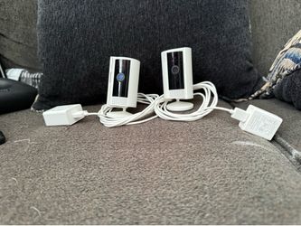 Indoor ring cameras