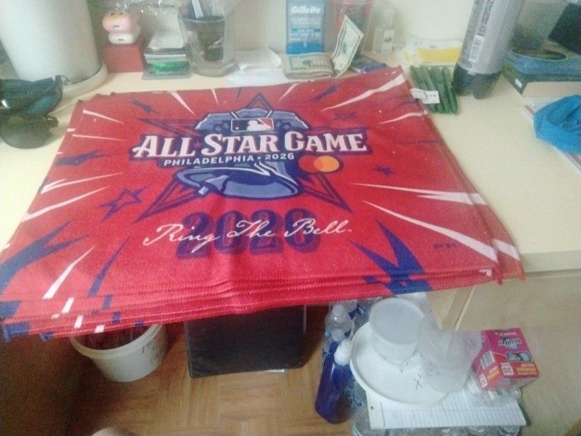 2026 All Star Game Philadelphia Phillies Ring The Bell Rally Towels