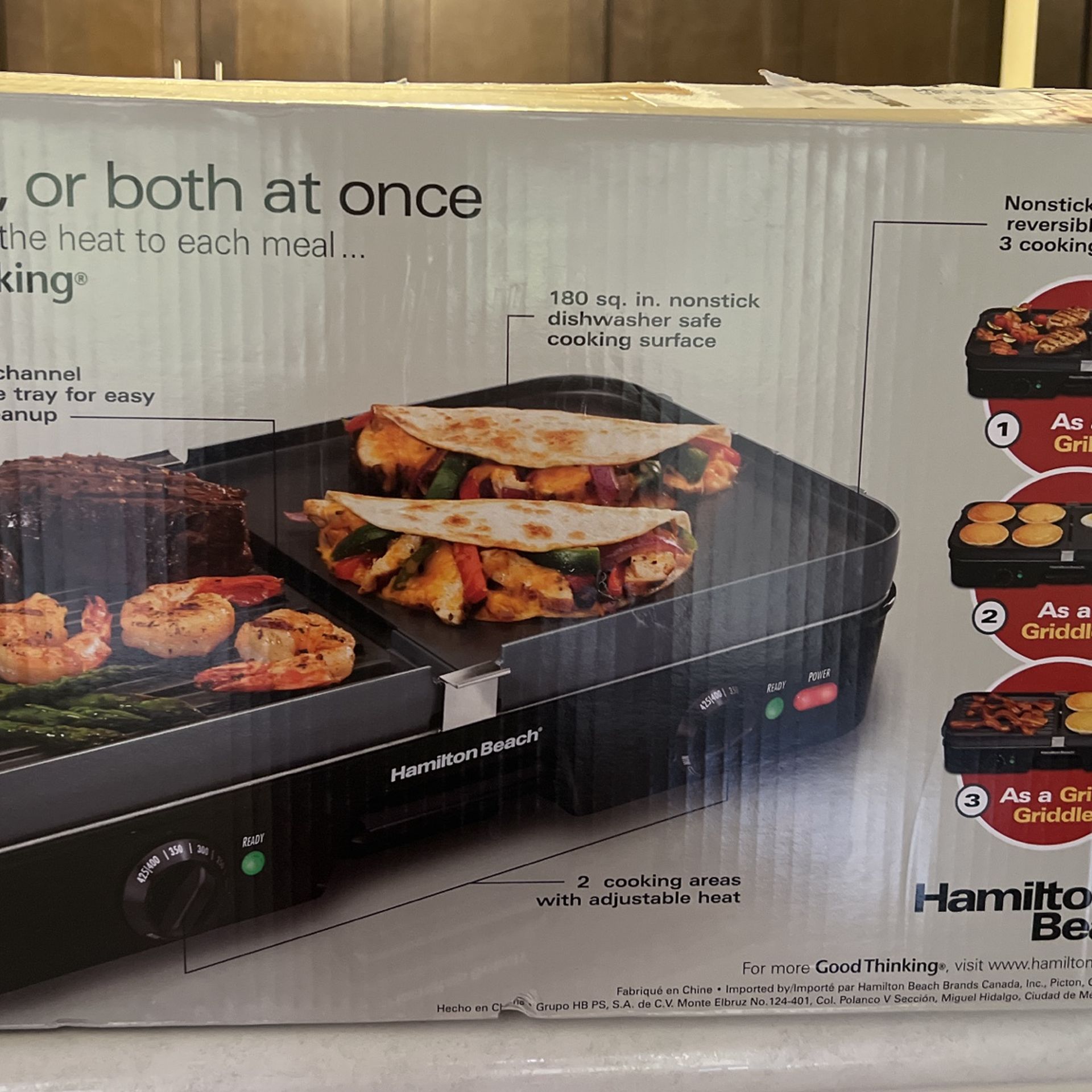 Hamilton Beach 3in1 Grill/Griddle for Sale in Raleigh, NC OfferUp