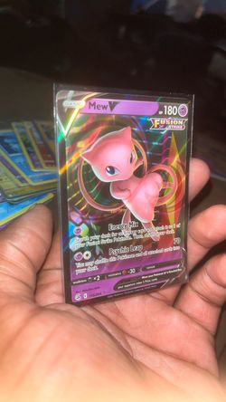 Mew V Pokémon Card Fusion Strike 113/264