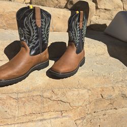 BRAND J.B. DILLON OIL & SLIP RESISTANT BOOTS 12 EW IN SIZE