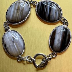 Agate Gemstone Bracelet 