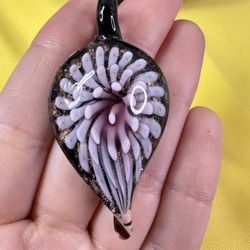 Vintage Glass Pendant 